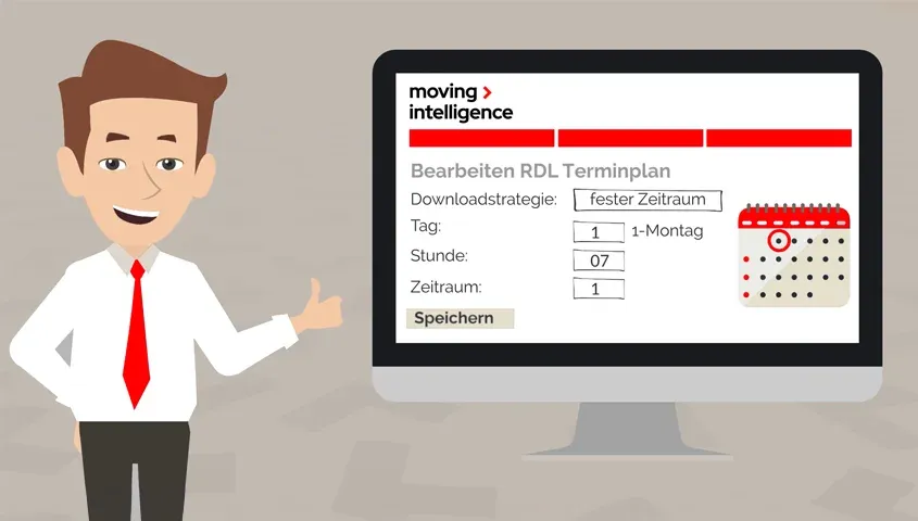 Daten auf der Fahrerkarte mit Moving Intelligence