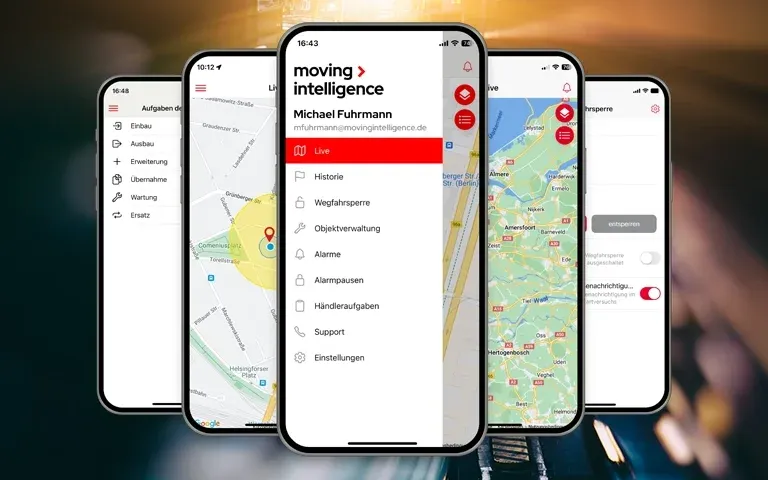 MiApp Ortungs-App funktioniert als Ortung-App für Handwerker