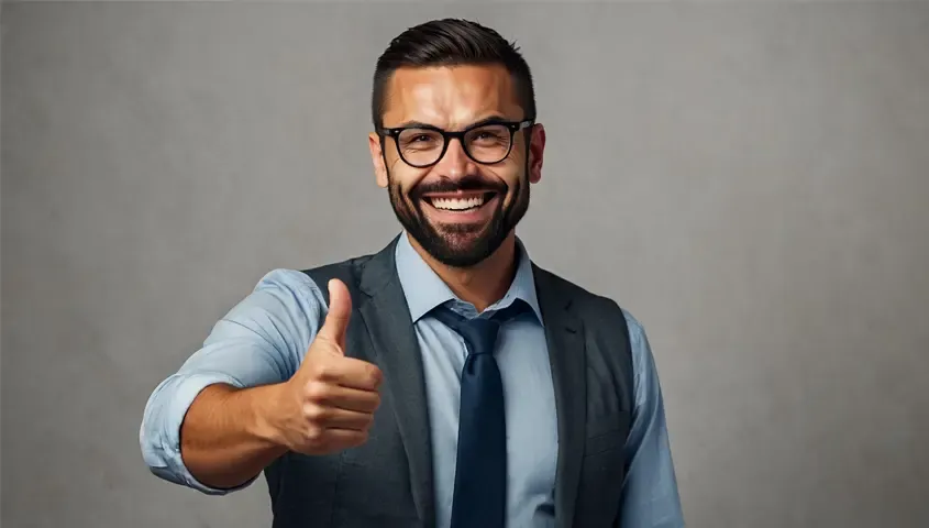 Ein zufriedener Kunde