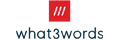 Logo what3words