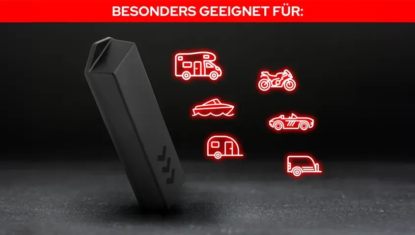 Der Mi01 Peilsender für alle Fahrzeugtypen